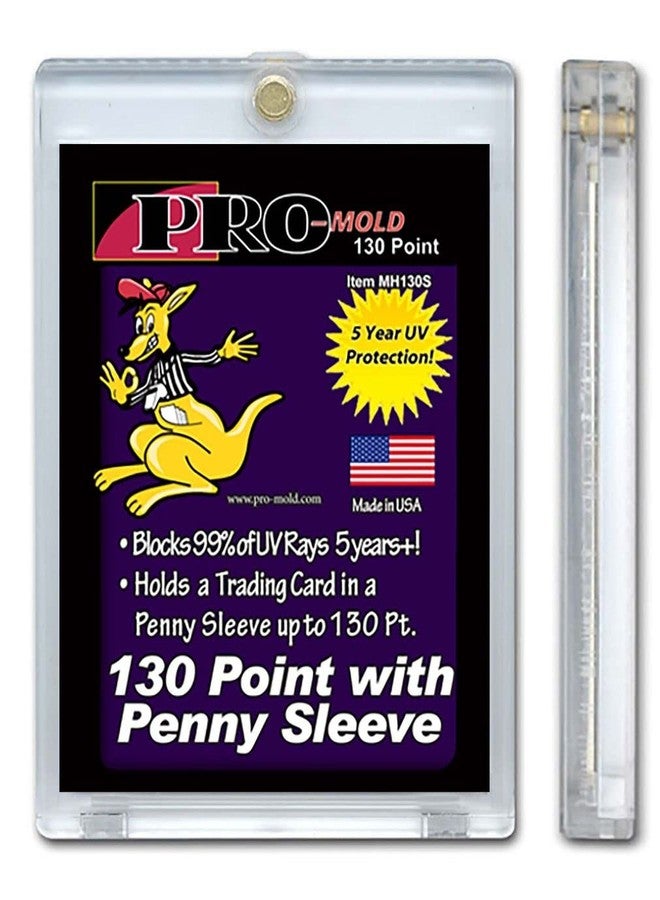 Pro-Mold pro mold Box (18) Pro-Mold 130pt. Magnetic One Touch Card Holders Holds Card with Penny Sleeve MH130S - Image 1
